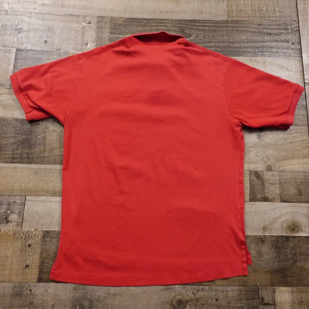 Polo Ralph Lauren Polo‎ Shirt Men’s Large Red Short Sleeve Classic Fit USA Made